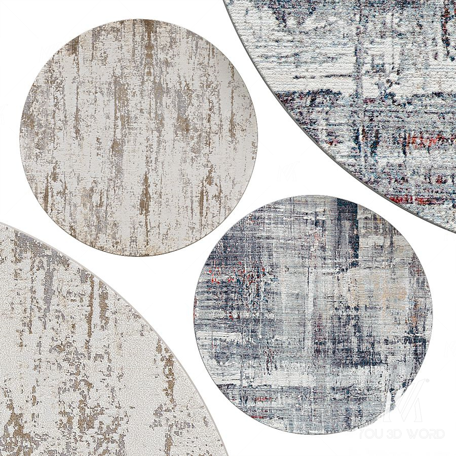 Circle rugs  No. 168